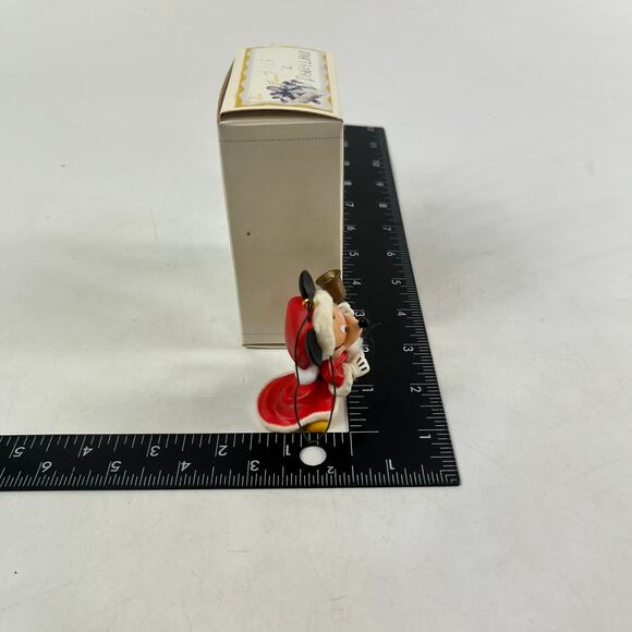 Hallmark Keepsake 2006 Ringing In Christmas Mickey Mouse Ornament Disney 2.5" - Picture 9 of 9
